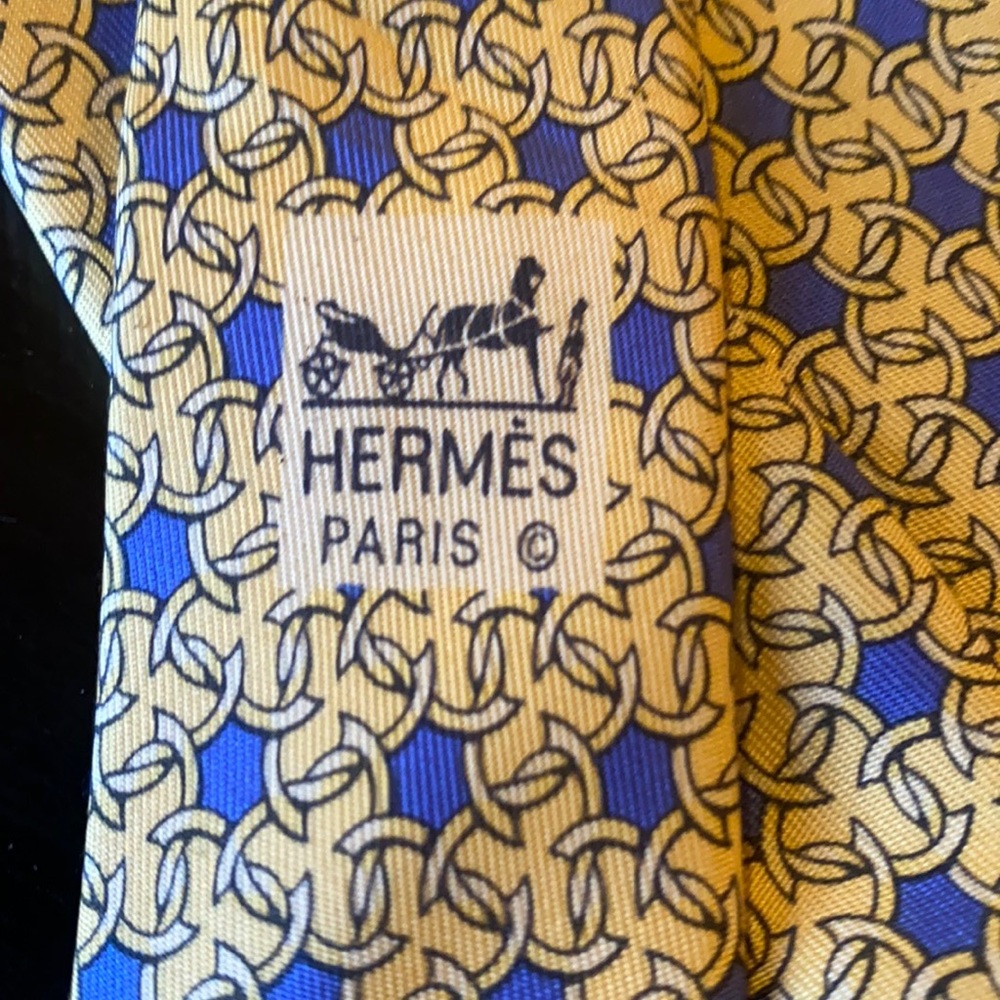 Like new Hermès Paris neck tie